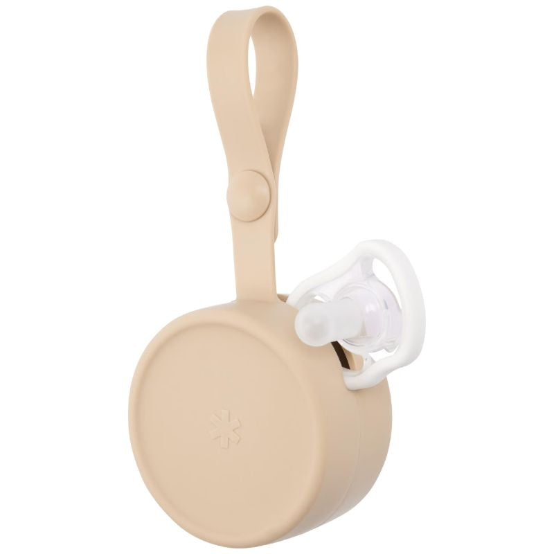 Silicone Pacifier Holder - Oat
