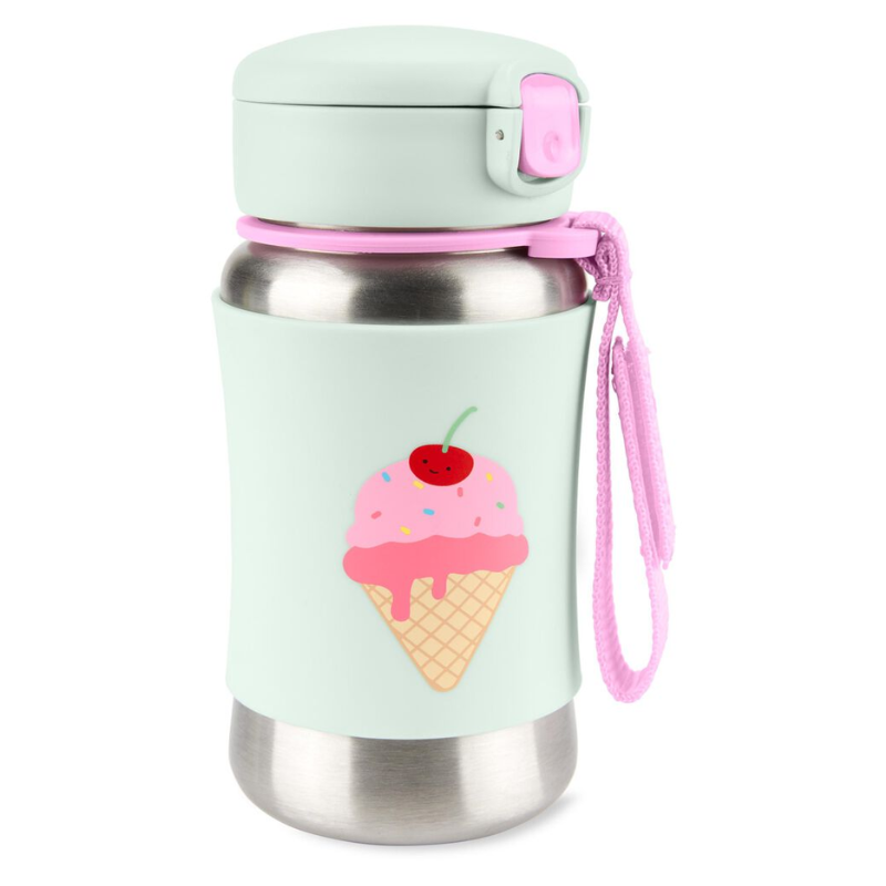Spark Style Stainless Steel Straw Bottle