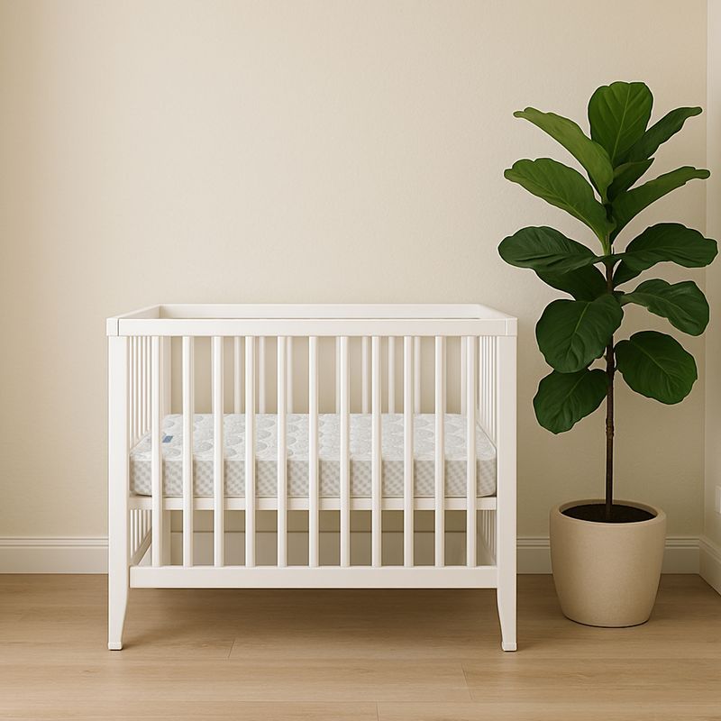 Organic Mini Mattress with Protector
