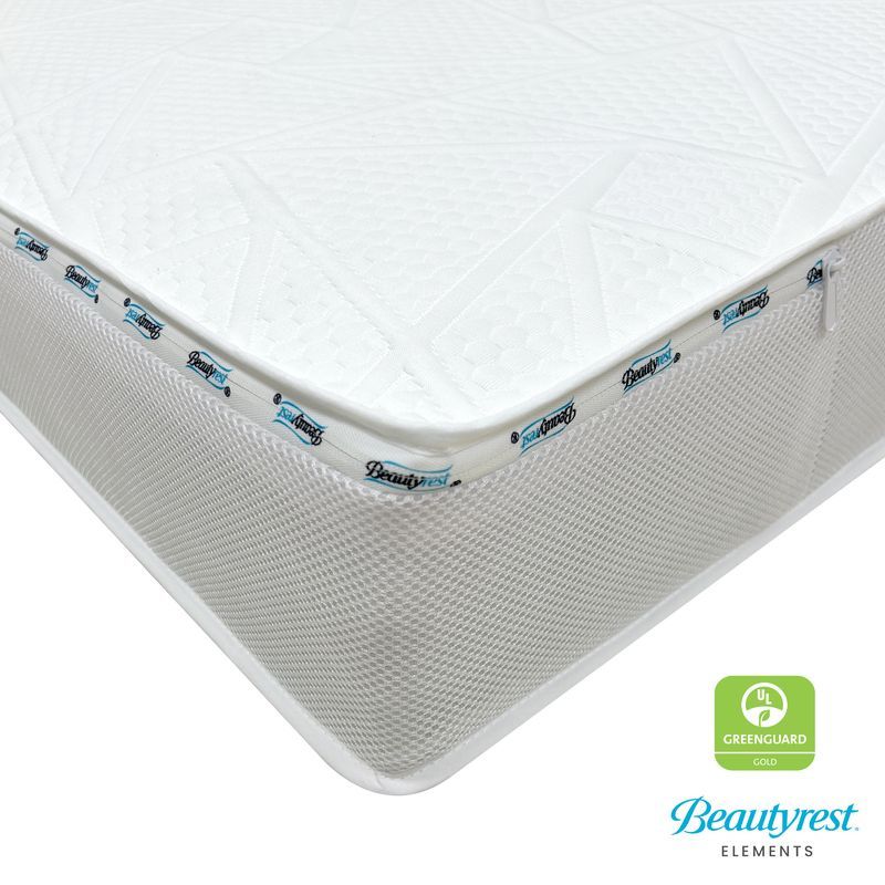 Nestled Exclusive Platinum Crib Mattress + Sheet Protector
