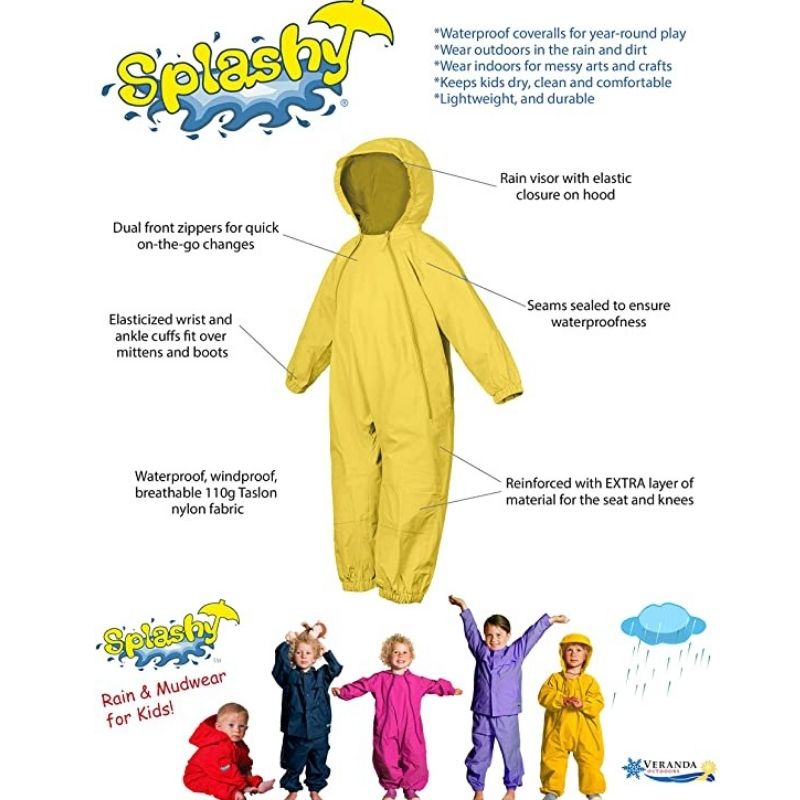 One Piece Rain and Mud Suit