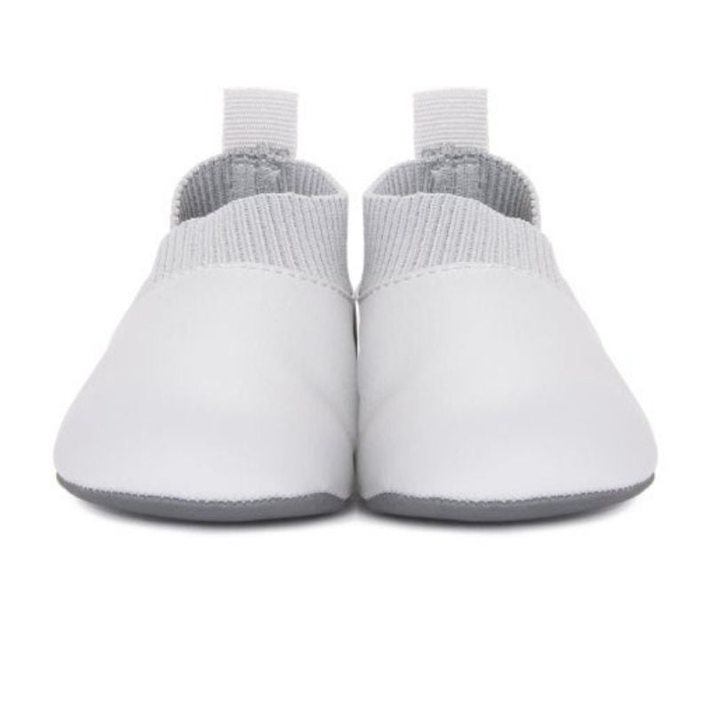 Yale Slip-On Baby Shoes Grey