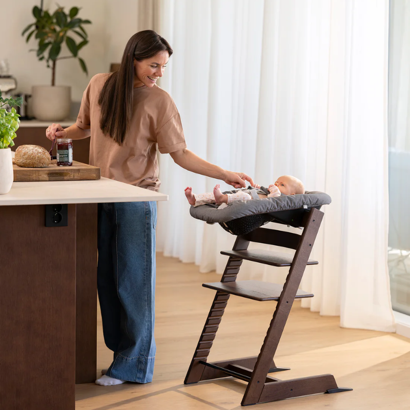 Tripp Trapp High Chair2 with Cushion, Newborn Set and Tray