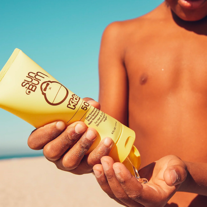 Lotion écran solaire transparente FPS 50 pour enfants 