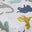 Housse de matelas à langer en mousseline de coton - Dino Friends