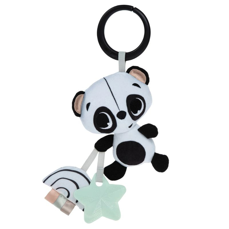 Panda Take Along Rattle Toy