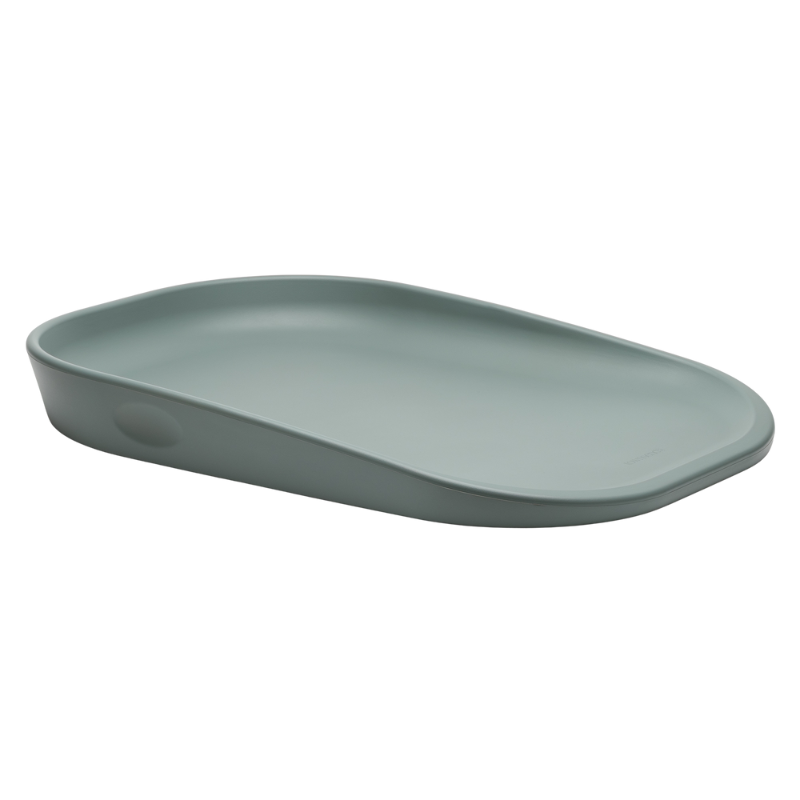 Wipeable Townsend Avenue changing pad, no cover needed, in sage