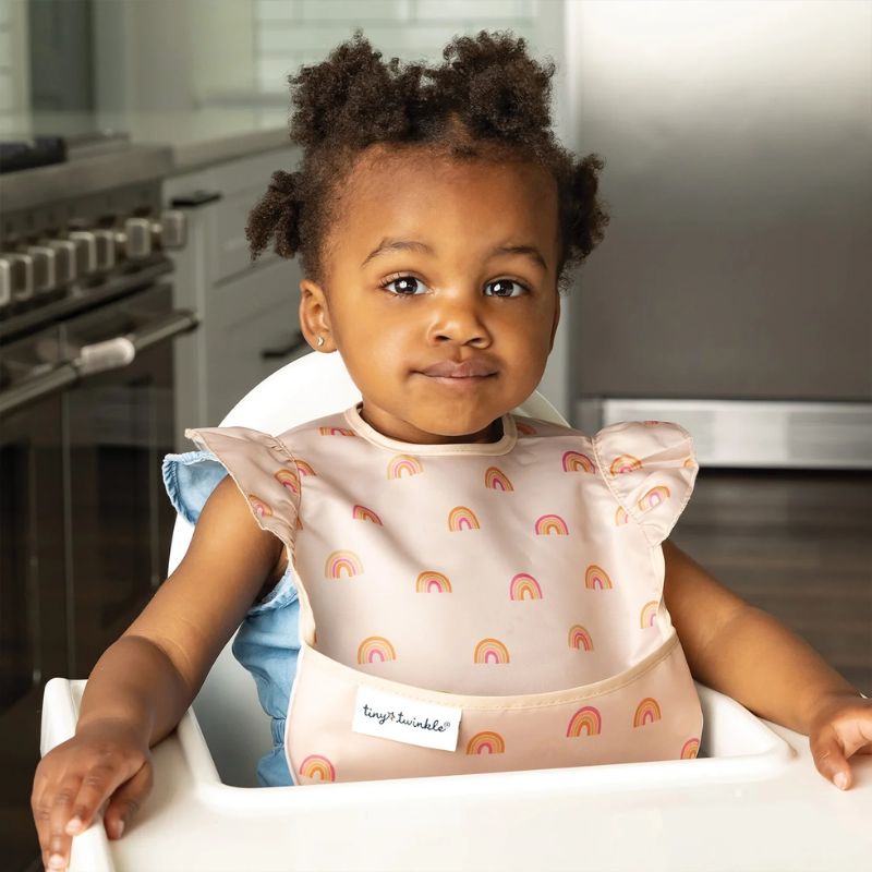 Mess-Proof Easy Bib Boho Rainbow
