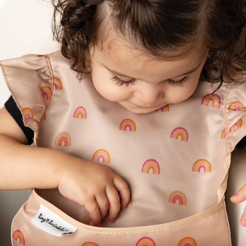Mess-Proof Easy Bib Boho Rainbow