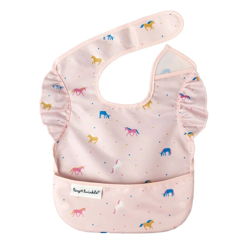 Mess-Proof Easy Bib Unicorn Confetti