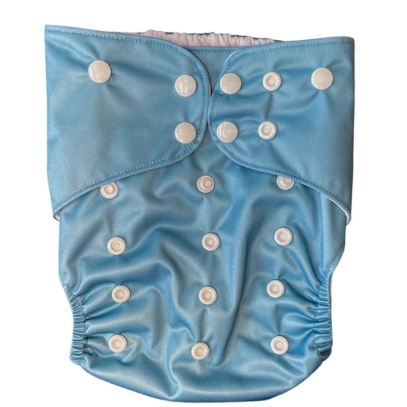 Reusable Swim Diapers Blue Grey