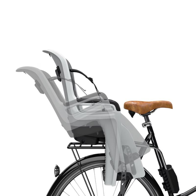 RideAlong 2 Tiltable Child Bike Seat - Light Gray