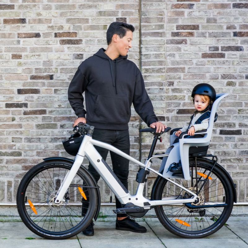 RideAlong 2 Tiltable Child Bike Seat - Light Gray