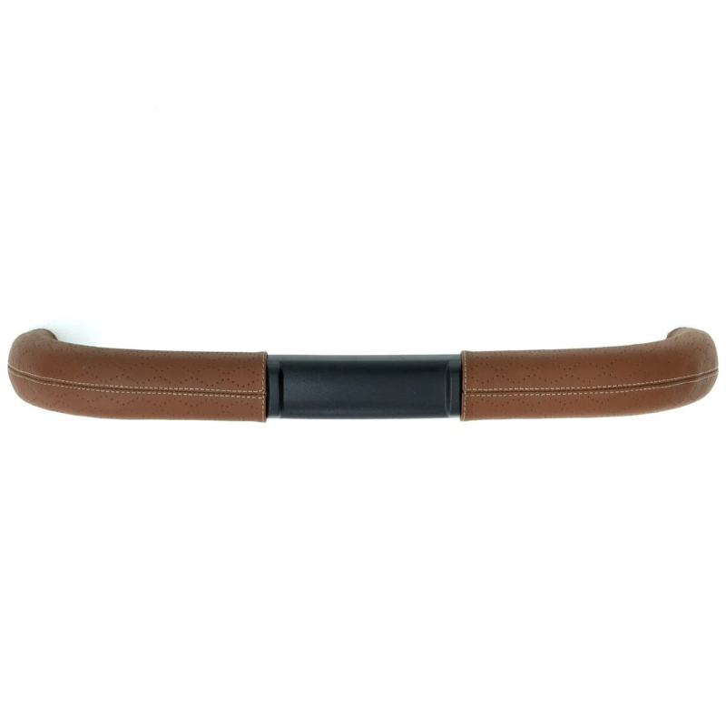 &Roll or &Jog frame Leather Handlebar Grips