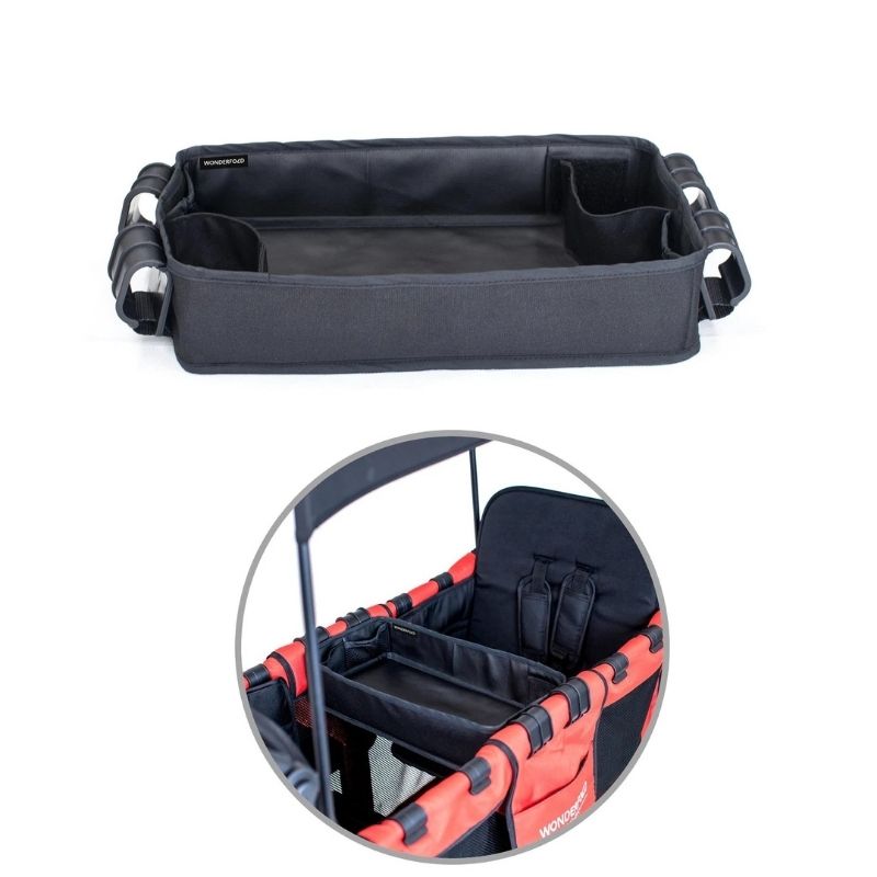 Double Sided Snack & Activity Tray - 2 Cup Holders - W Series