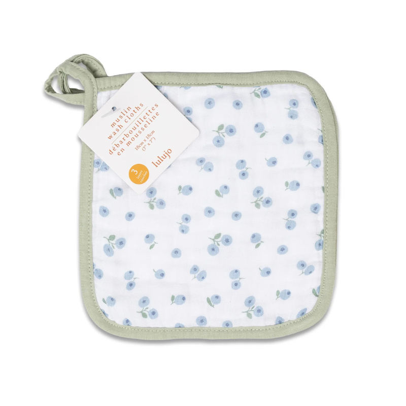 Muslin Washcloths - 3 Pack