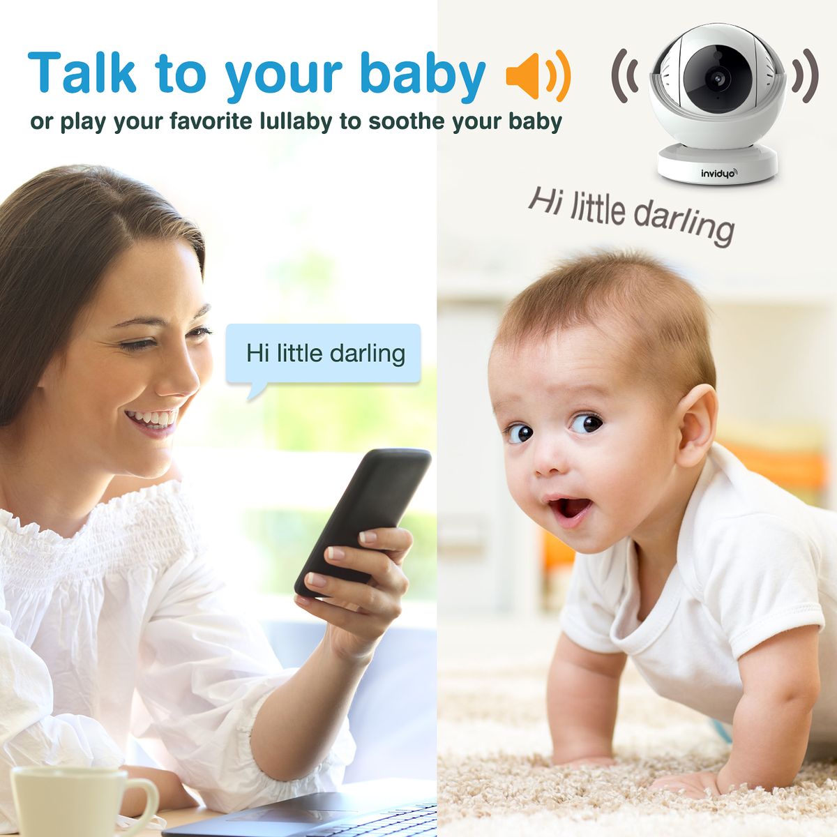 Invidyo A.I. Video Baby Monitor