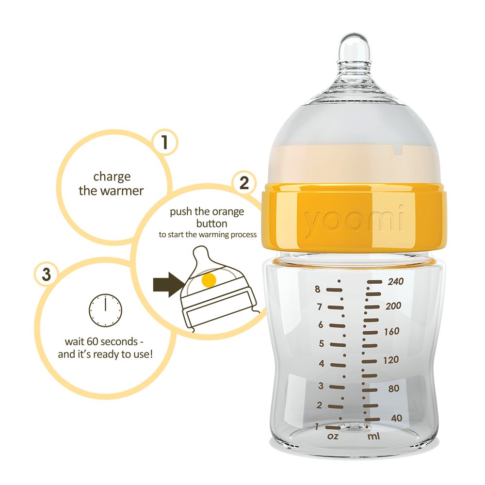 Yoomi Warmer and Charging Pod