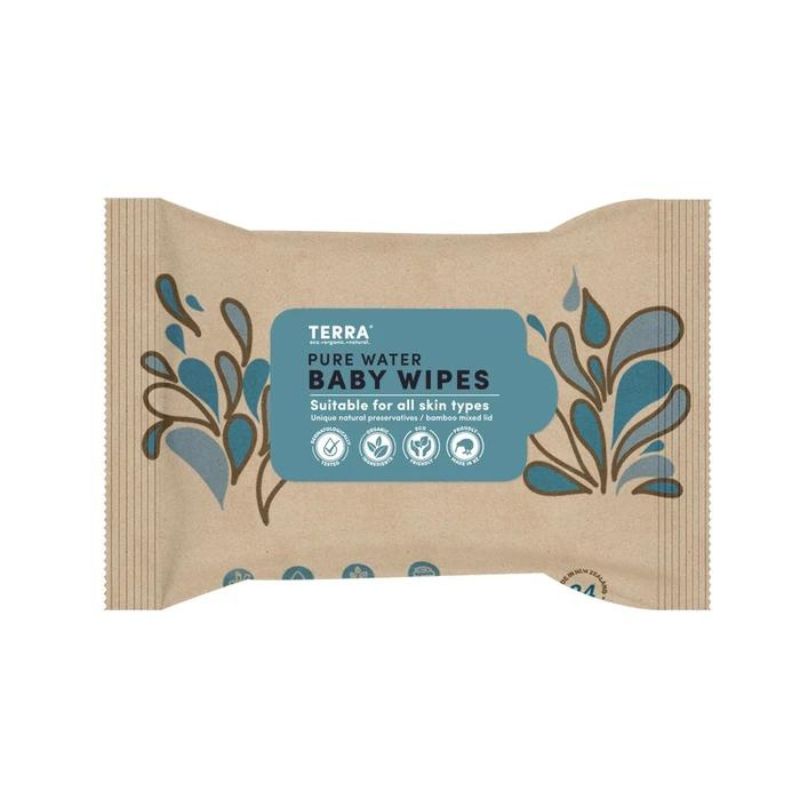 Pure New Zealand Water Baby Wipes