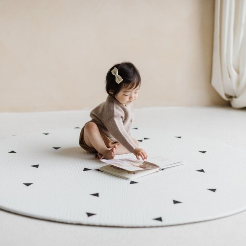 Ofie Reversible Baby Play Mat - Round