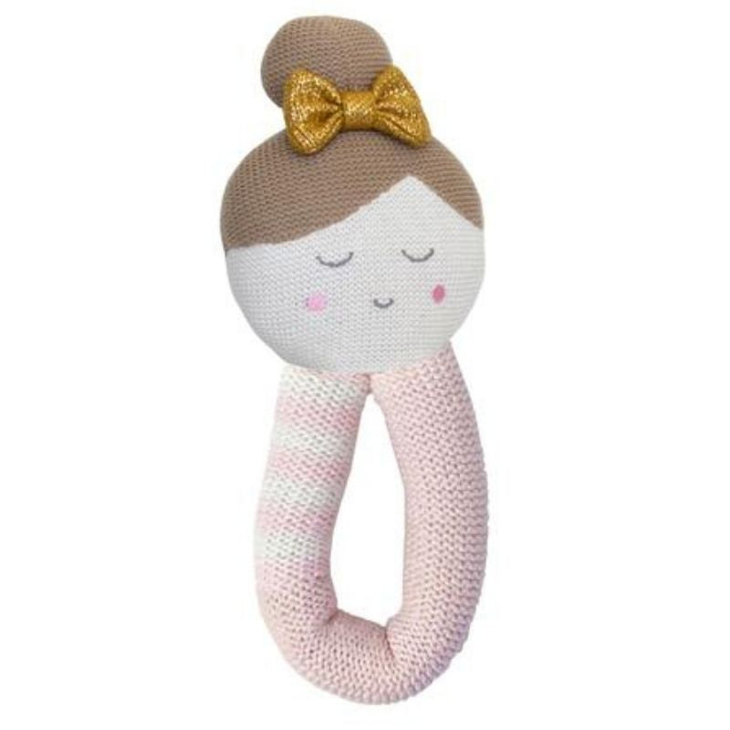 Hochets tricotés en coton