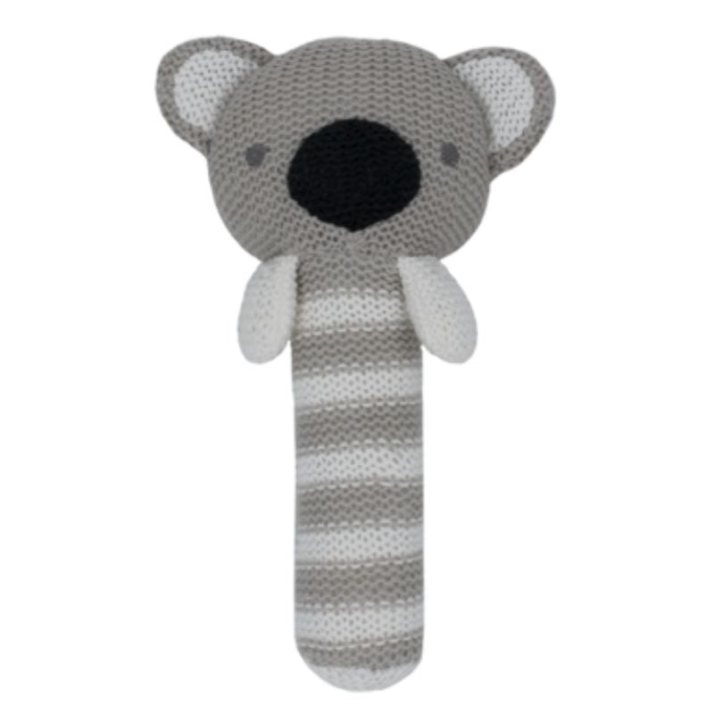 Hochets tricotés en coton