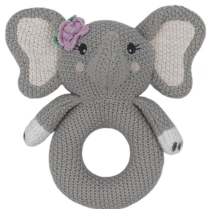 Hochets tricotés en coton